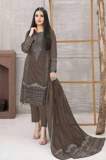 DN 1283 BY SAGAR IMPEX DESIGNER GEORGETTE SALWAR SUIT WHOLESALER IN INDIA